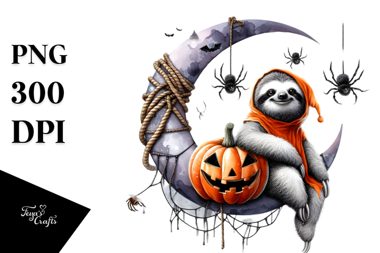 Sloth Clipart Image 6