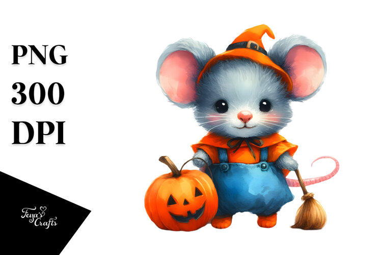 Simple Halloween Baby Mouse, 20 oz Tumbler example image 1