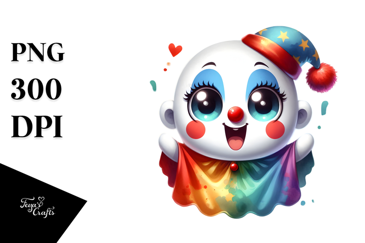 Clown Clipart Image 24