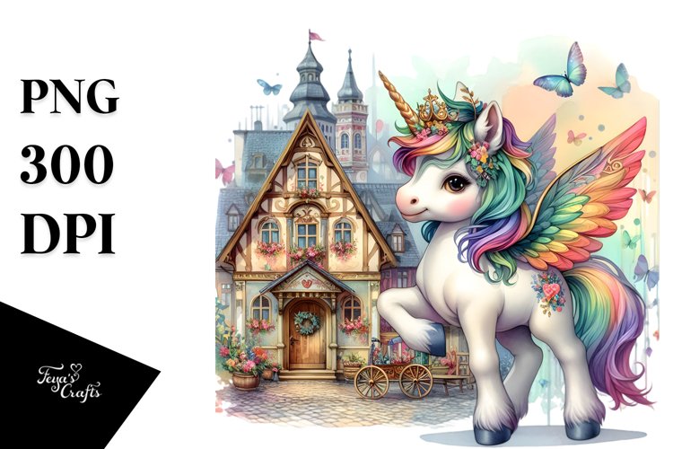Unicorn PNG Image 24