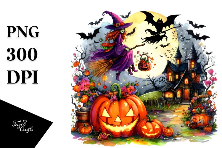 Witch Clipart Image 16