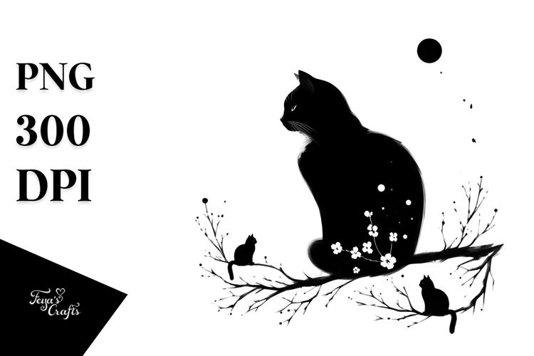 Black Cat Png Image 7