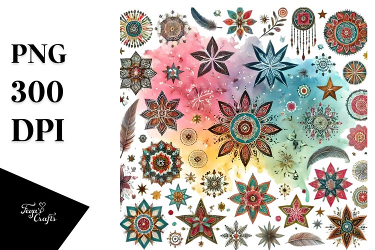 Boho Clipart Image 13