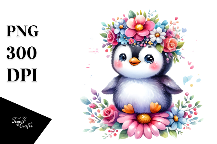 Penguin Clipart Image 11