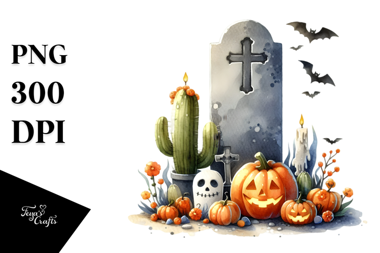 Tombstone Clipart Image 7