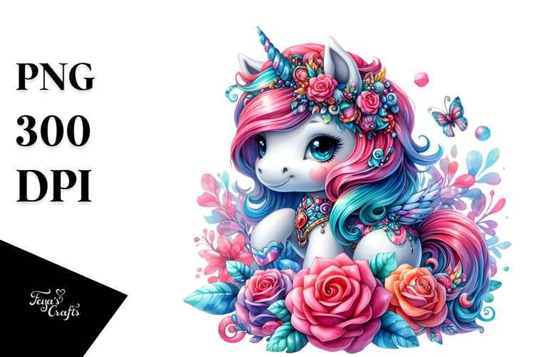 Unicorn Clipart Image 24
