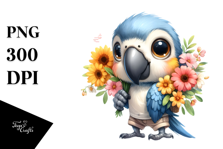 Macaw Clipart Image 11