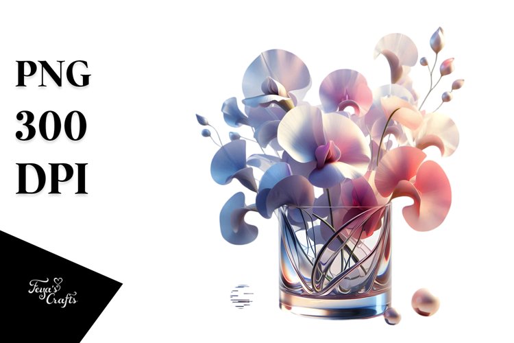 Abstract Shiny with Sweet Pea example image 1