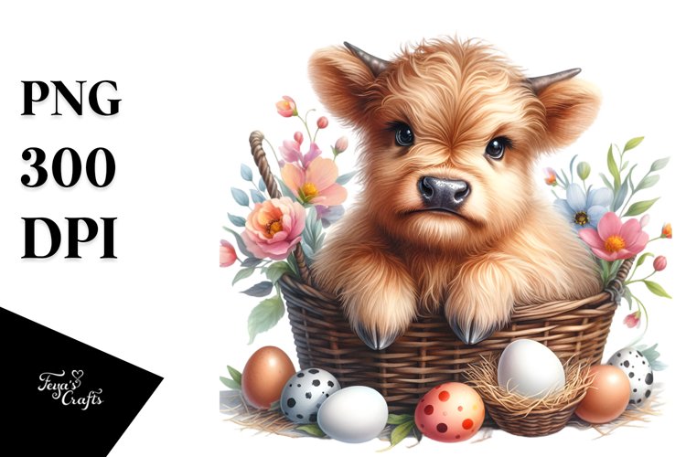 Highland Cow Clipart Image 10