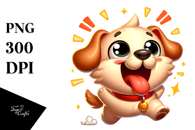 Dog with Oversized Sunglasses PNG