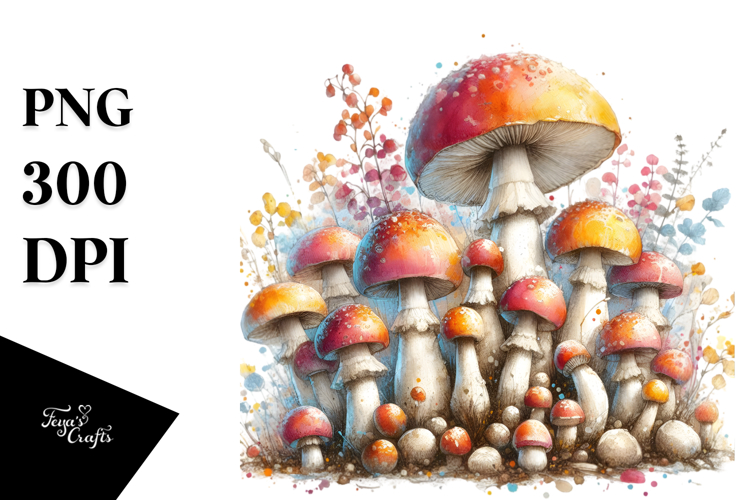 Mushroom Clipart Image 10