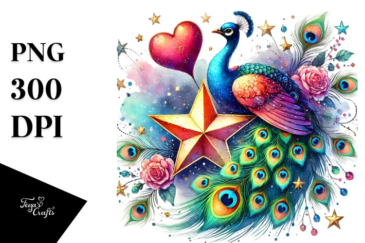 Peacock Clipart Image 15