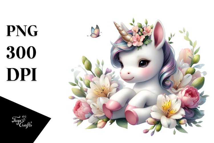 Unicorn Clipart Image 14