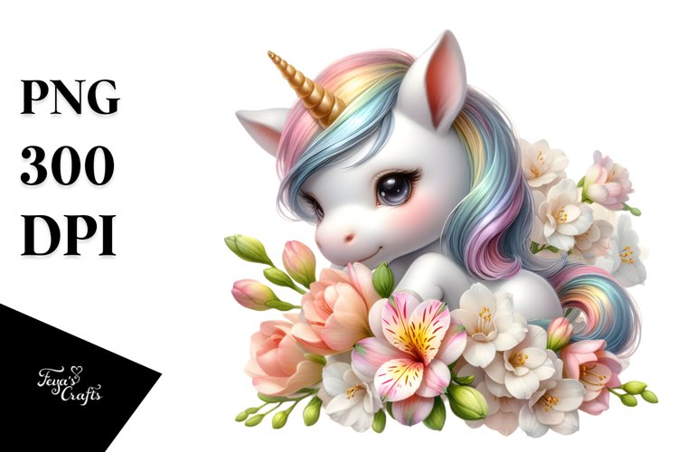 Unicorn Clipart Image 13