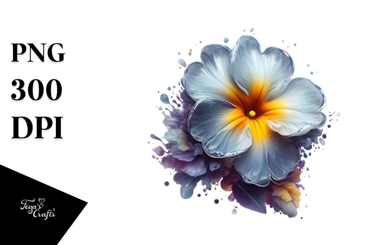 Abstract Glossy Primrose Material example image 1