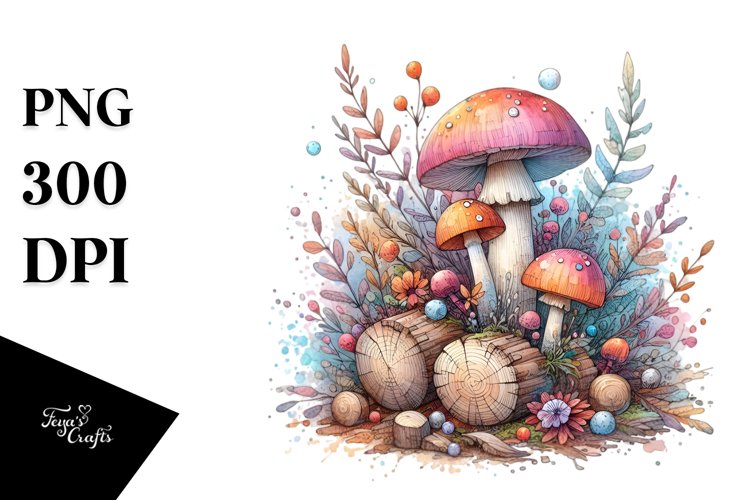 Mushroom Clipart Image 17