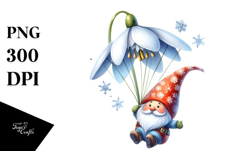 Cute Gnome Clipart Image 14