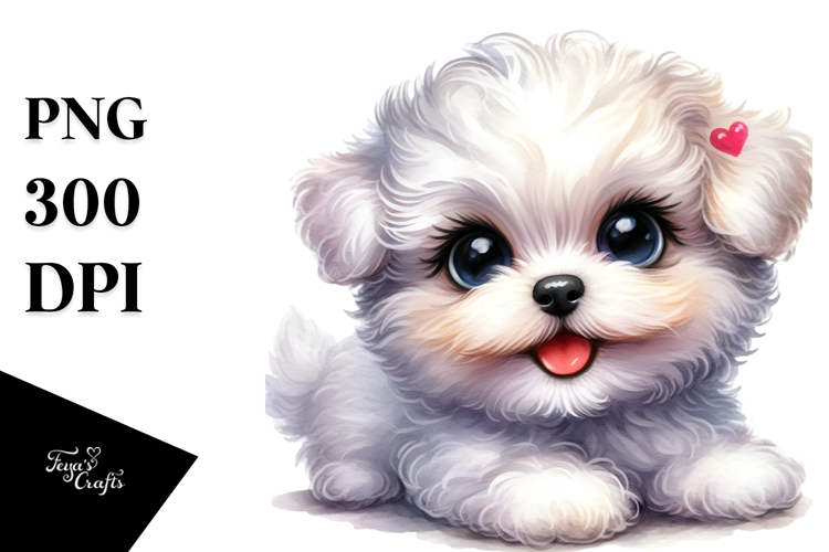 Adorable Bichpoo, Transparent PNG