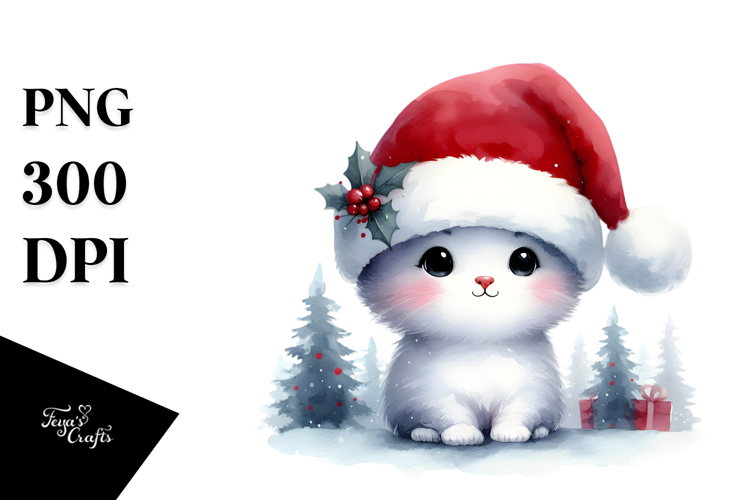 Cat Watercolor Image 22