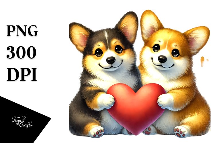 Double Heart Clipart Image 2