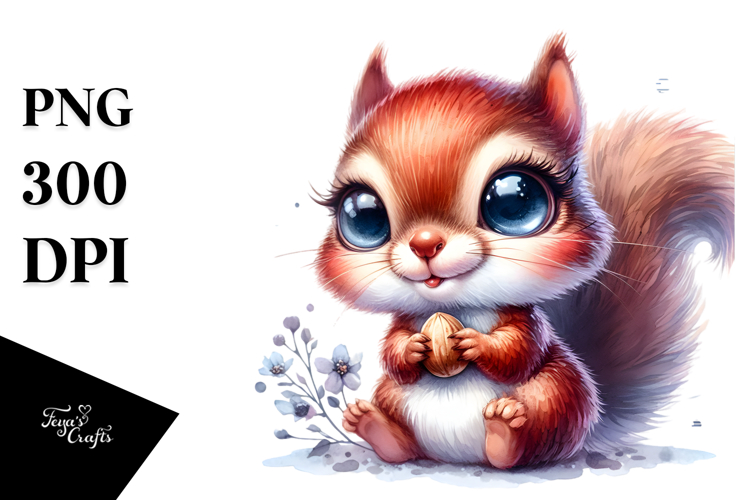Squirrel Clipart Image 19