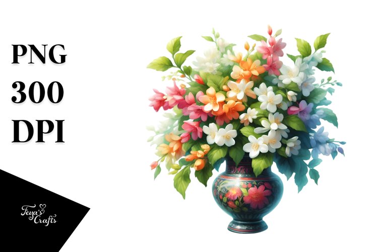 Flower Vase Clipart Image 10