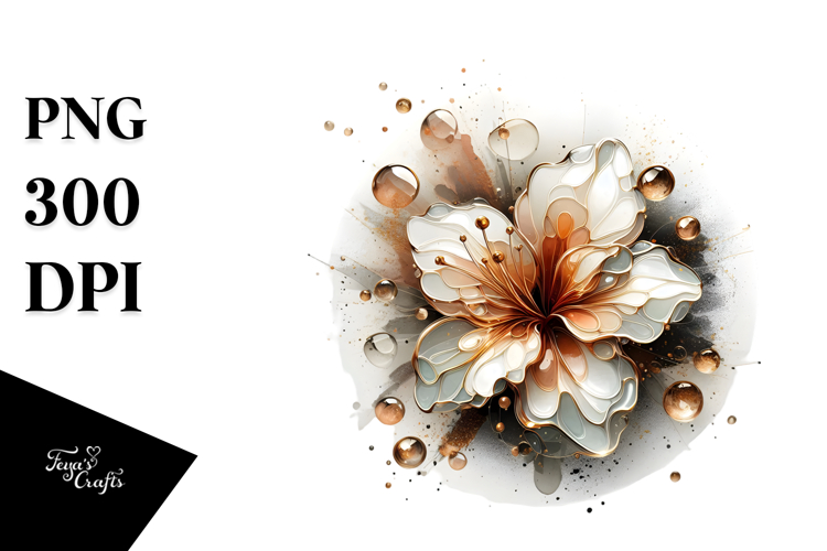 Abstract Azalea, PNG