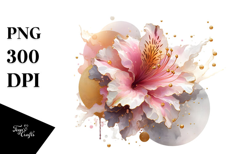 Abstract Material Azalea PNG example image 1