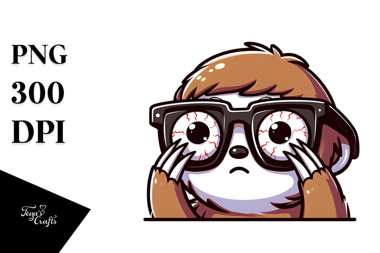 Sloth Clipart Image 5