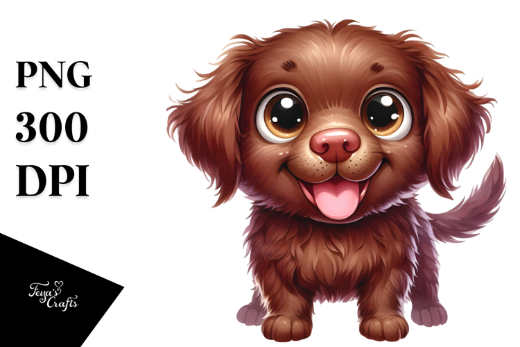 Cartoon Chesapeake Bay Retriever PNG