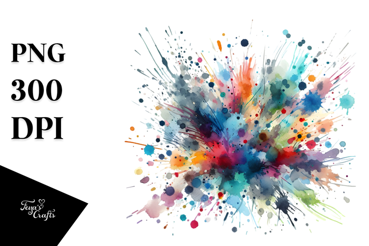 Splatter PNG Image 16
