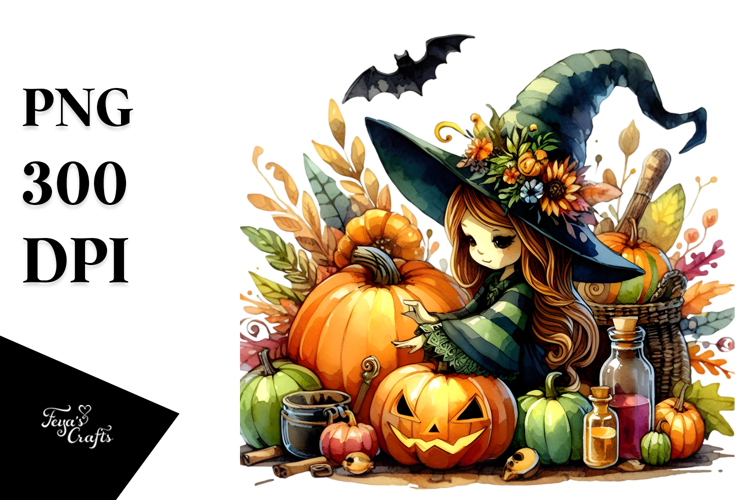 Witch Clipart Image 16