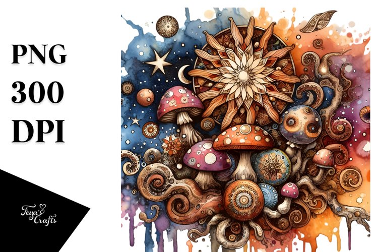 Mushroom Clipart Image 13