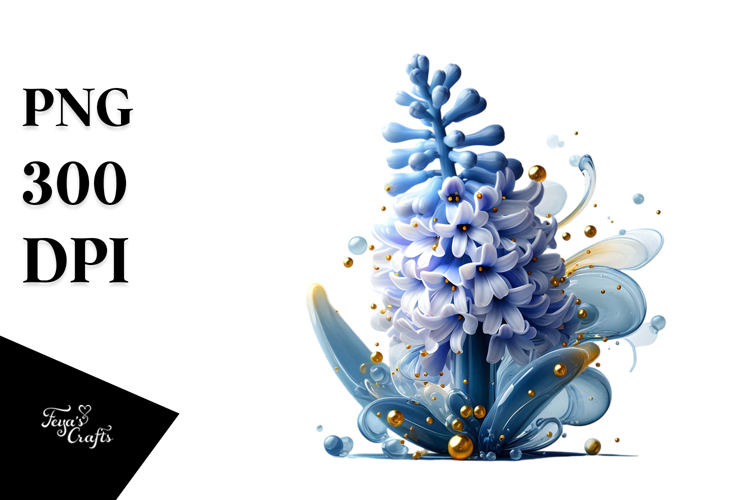 Abstract Hyacinth PNG