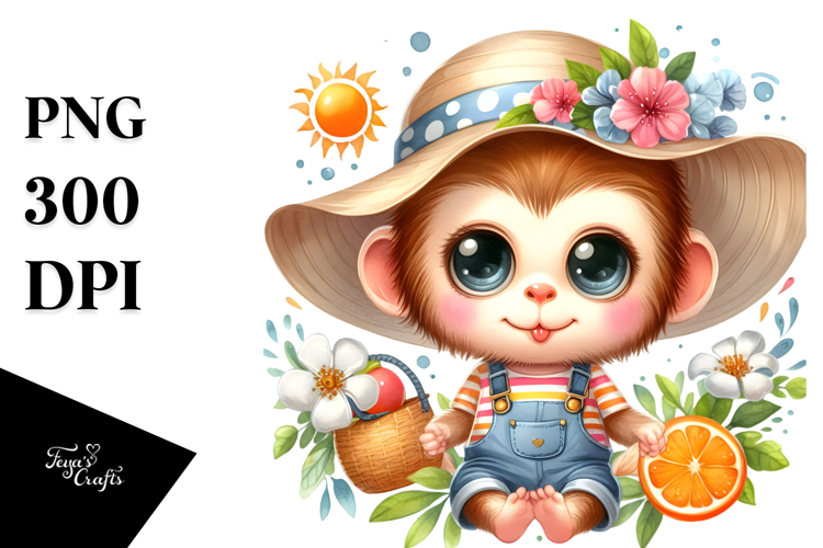 Monkey Clipart Image 24