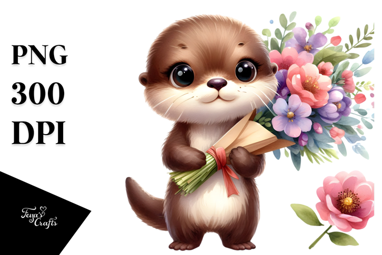 Otter Clipart Image 4