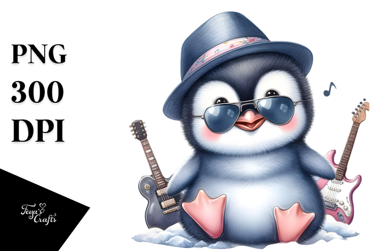 Penguin Clipart Image 17