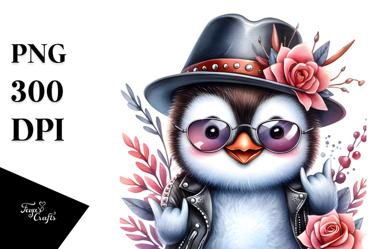 Penguin Clipart Image 7