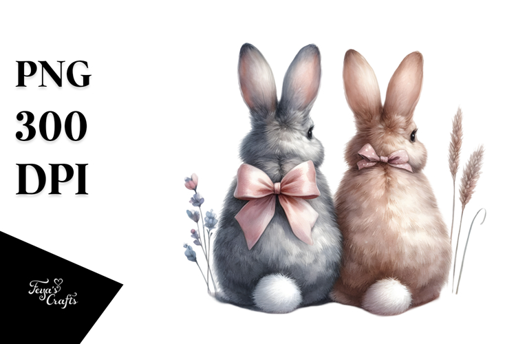Bunnies Clipart Image 5