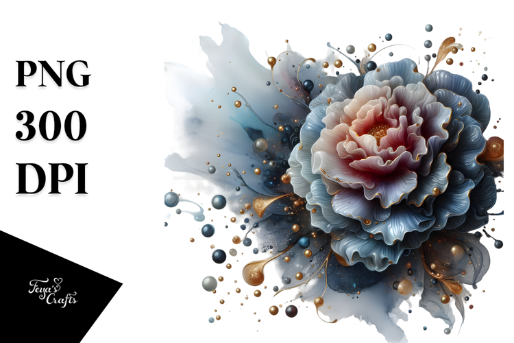 Abstract Carnation PNG example image 1
