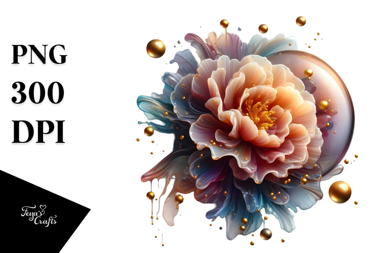 Abstract Carnation PNG