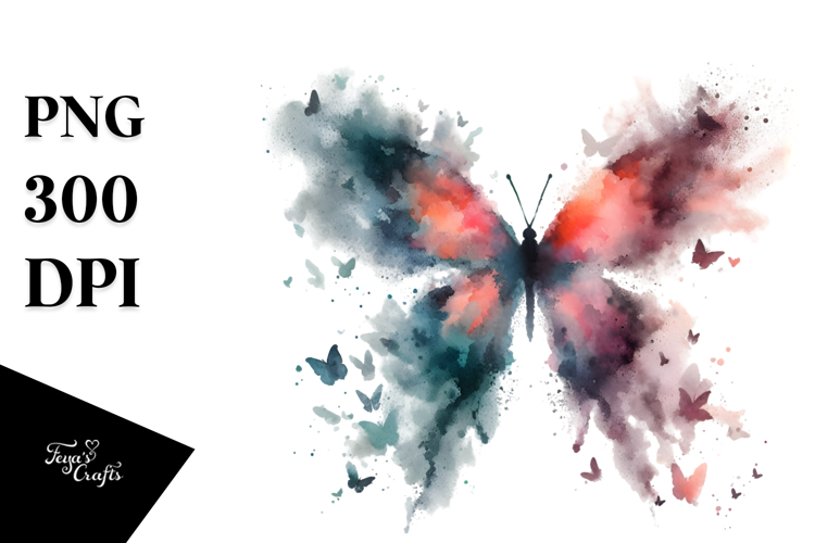 Butterfly Silhouettes Image 3