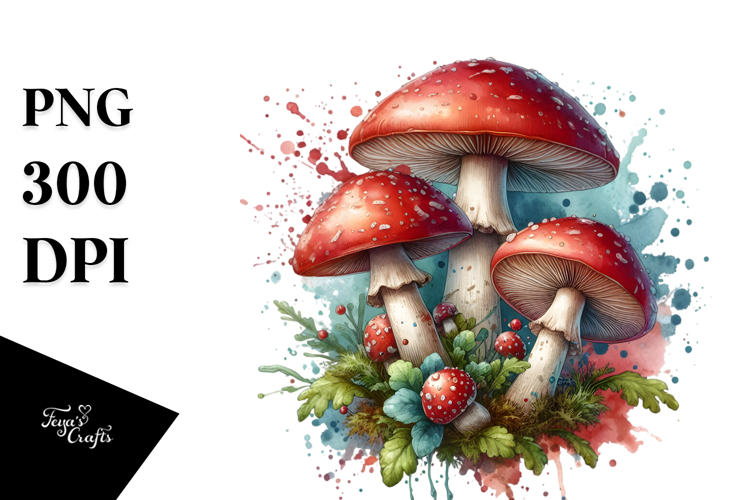 Mushroom Clipart Image 6