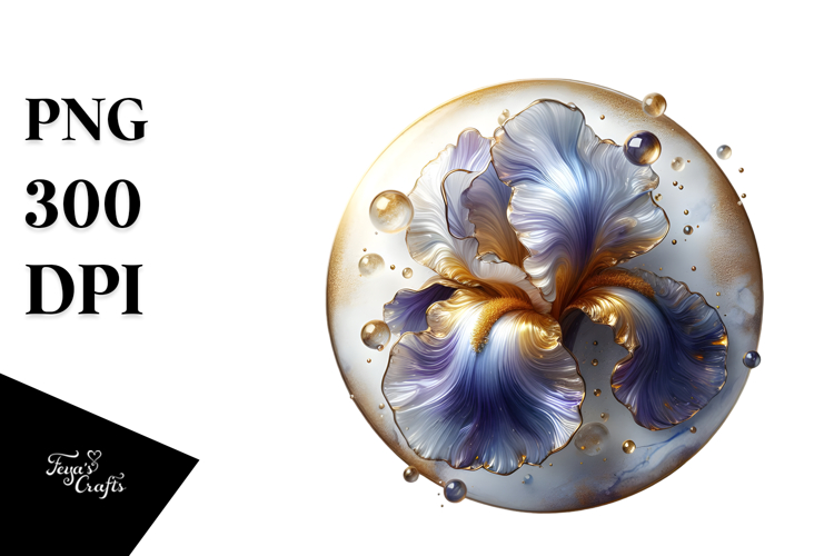 Iris Clipart Image 23