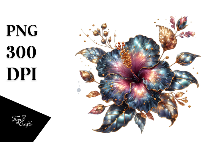 Hibiscus Flower Clipart Image 6