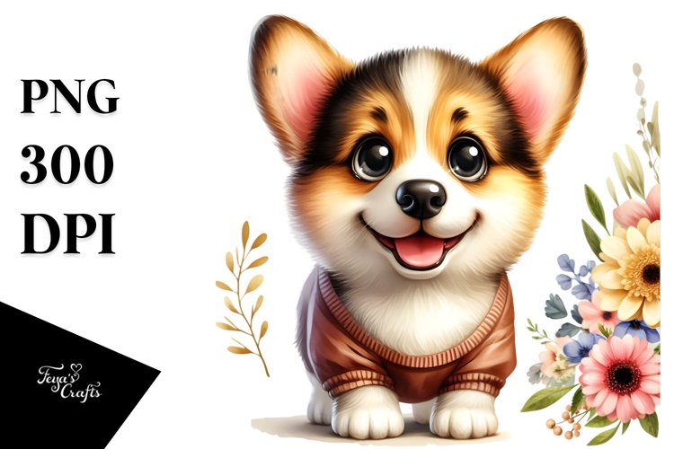 Corgi Clipart Image 11