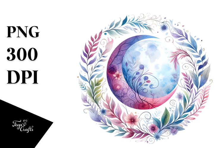 Watercolor Flower Clipart Image 20