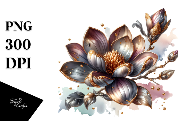 Magnolia Clipart Image 11
