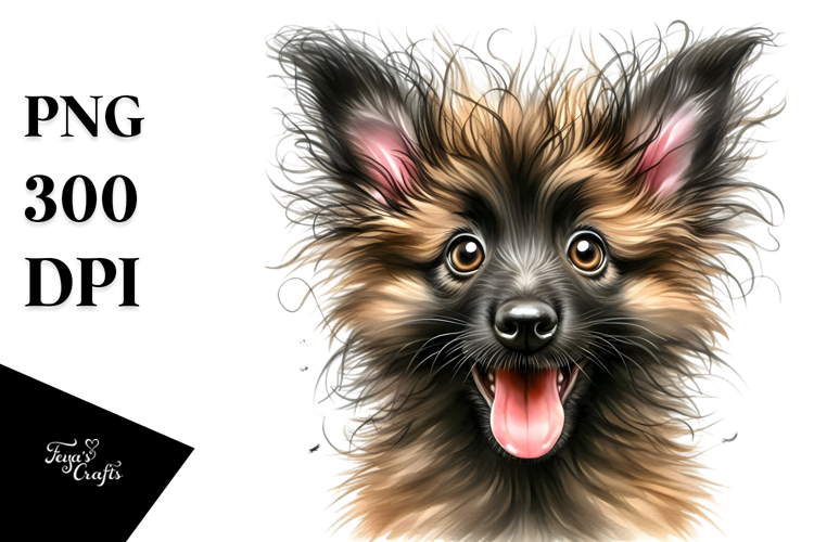 Watercolor Cute Malinois, Transparent PNG