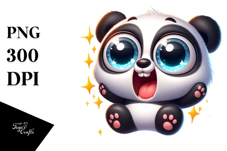 Panda Clipart Image 6